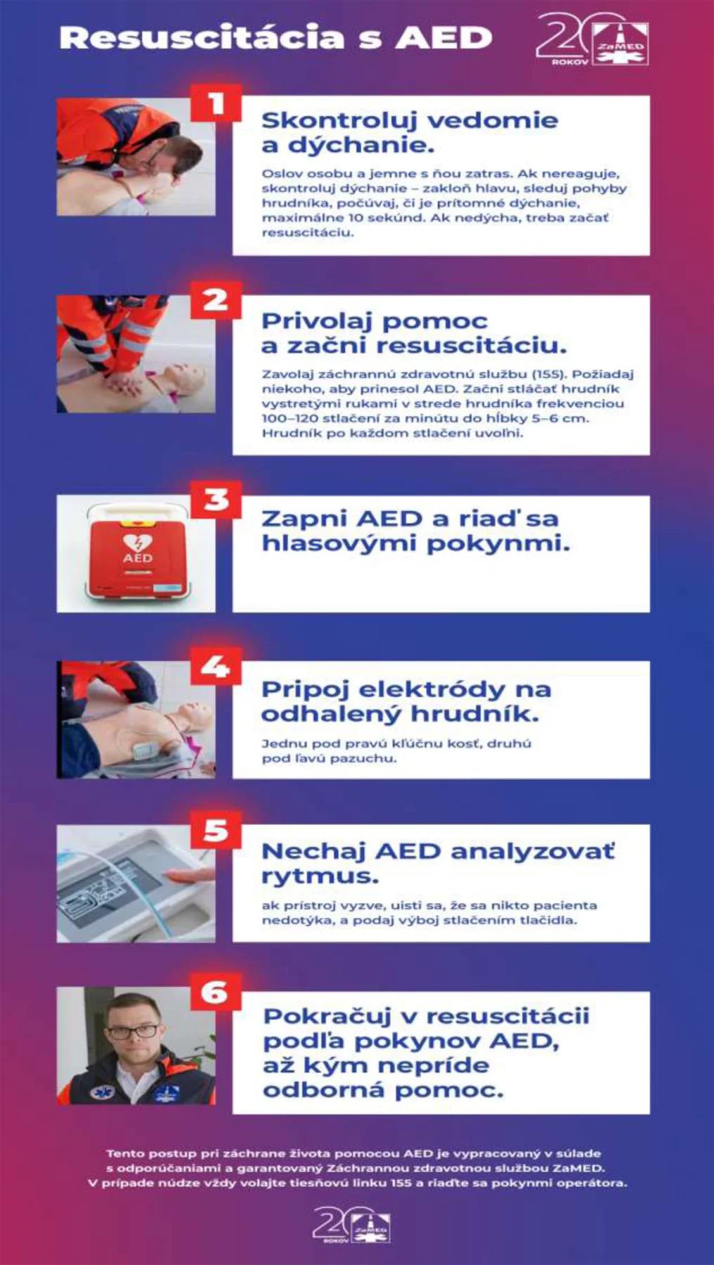 Resuscitácia s AED