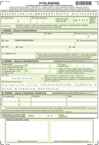 futbalovy klub dve percenta